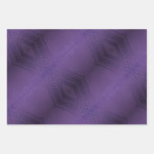 aanvaarding | violet eclectisch boho-patroon inpakpapier vel (Voorkant 2)