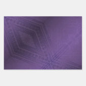 aanvaarding | violet eclectisch boho-patroon inpakpapier vel (Voorkant)