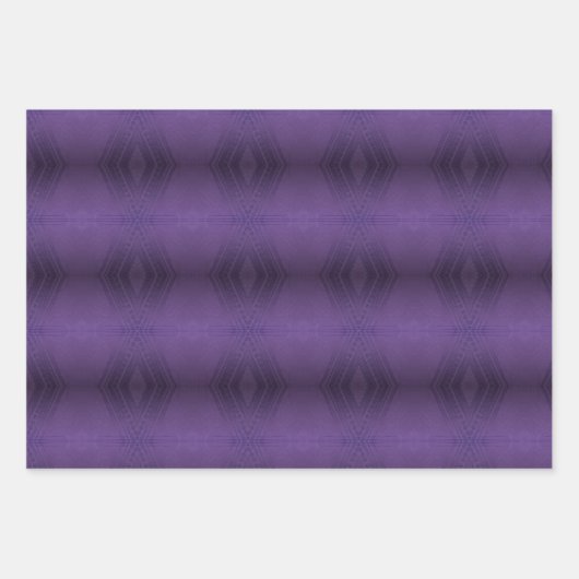 aanvaarding | violet eclectisch boho-patroon inpakpapier vel (Voorkant 2)