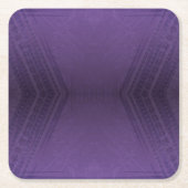 aanvaarding | violet eclectisch boho-patroon kartonnen onderzetters (Voorkant)