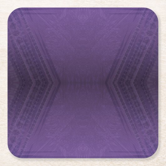 aanvaarding | violet eclectisch boho-patroon kartonnen onderzetters (Voorkant)