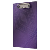 aanvaarding | violet eclectisch boho-patroon klembord (Links)