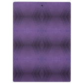 aanvaarding | violet eclectisch boho-patroon klembord (Achterkant)