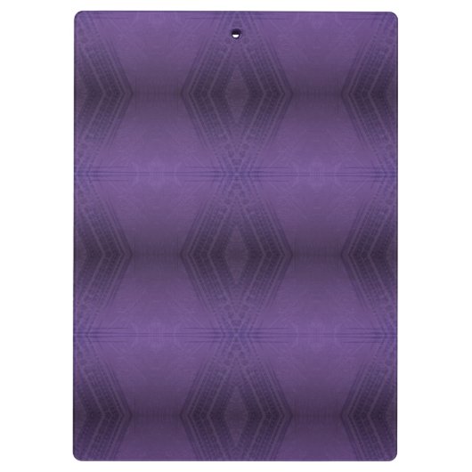 aanvaarding | violet eclectisch boho-patroon klembord (Achterkant)