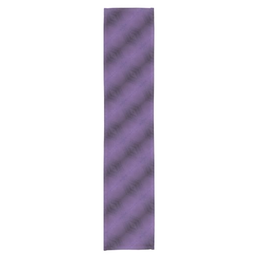 aanvaarding | violet eclectisch boho-patroon korte tafelloper (Voorkant)