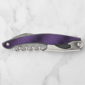 aanvaarding | violet eclectisch boho-patroon kurkentrekker (Achterkant)