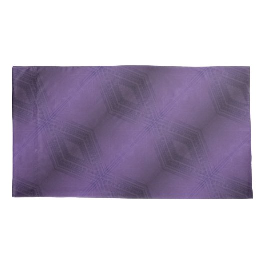 aanvaarding | violet eclectisch boho-patroon kussensloop (Achterkant-Links)