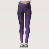 aanvaarding | violet eclectisch boho-patroon leggings (Voorkant)