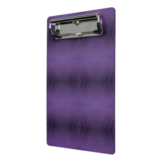 aanvaarding | violet eclectisch boho-patroon mini klembord (Angled2)
