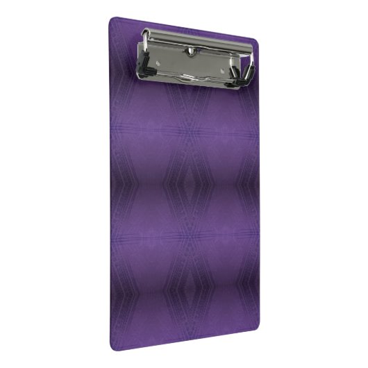 aanvaarding | violet eclectisch boho-patroon mini klembord (Schuin)
