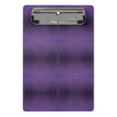 aanvaarding | violet eclectisch boho-patroon mini klembord (Voorkant)