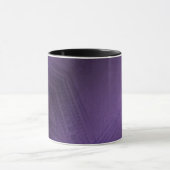 aanvaarding | violet eclectisch boho-patroon mok (Midden)