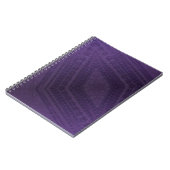 aanvaarding | violet eclectisch boho-patroon notitieboek (Linkerzijde)