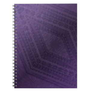 aanvaarding   violet eclectisch boho-patroon notitieboek