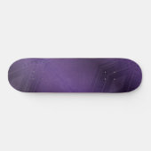 aanvaarding | violet eclectisch boho-patroon persoonlijk skateboard (Horizontaal)
