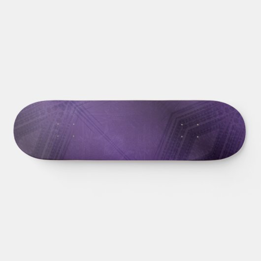 aanvaarding | violet eclectisch boho-patroon persoonlijk skateboard (Horizontaal)