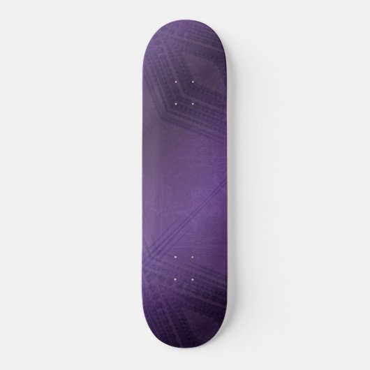 aanvaarding | violet eclectisch boho-patroon persoonlijk skateboard (Voorkant)