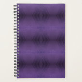 aanvaarding | violet eclectisch boho-patroon planner (Voorkant)