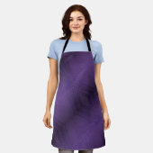 aanvaarding | violet eclectisch boho-patroon schort (Gedragen)