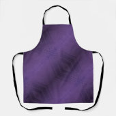 aanvaarding | violet eclectisch boho-patroon schort (Voorkant)