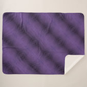 aanvaarding | violet eclectisch boho-patroon sherpa deken (Voorkant (horizontaal))