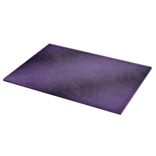 aanvaarding | violet eclectisch boho-patroon snijplank (Hoek)