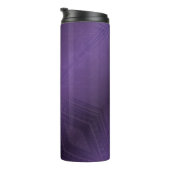 aanvaarding | violet eclectisch boho-patroon thermosbeker (Geroteerd rechts)