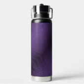 aanvaarding | violet eclectisch boho-patroon waterfles (Achterkant)
