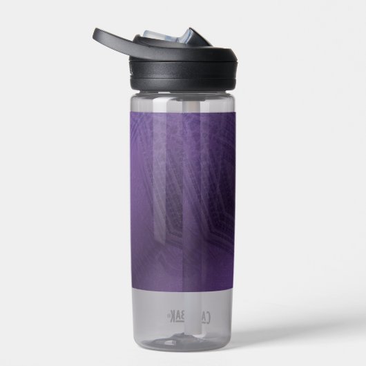 aanvaarding | violet eclectisch boho-patroon waterfles (Rechts)