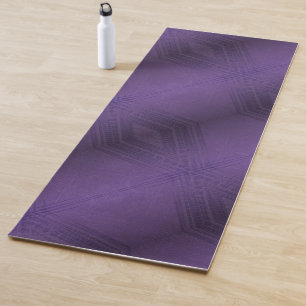 aanvaarding violet eclectisch boho-patroon yogamat