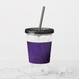 aanvaarding Violet Medallions Meditatie Acryl Drinkbeker