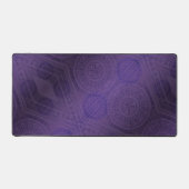aanvaarding | Violet Medallions Meditatie Bureaumat (Voorkant)