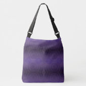 aanvaarding | Violet Medallions Meditatie Crossbody Tas (Voorkant)