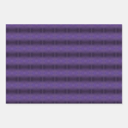 aanvaarding | Violet Medallions Meditatie Inpakpapier Vel (Voorkant 3)