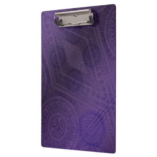 aanvaarding | Violet Medallions Meditatie Klembord (Links)