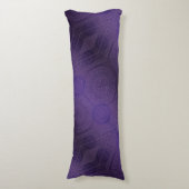 aanvaarding | Violet Medallions Meditatie Lichaamskussen (Voorkant Verticaal)