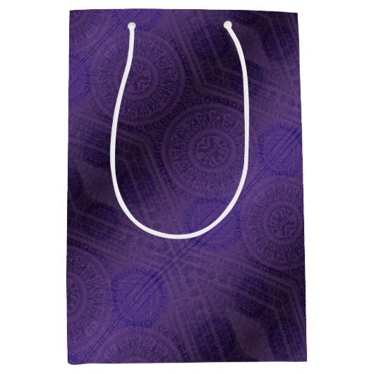 aanvaarding | Violet Medallions Meditatie Medium Cadeauzakje (Voorkant)