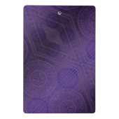 aanvaarding | Violet Medallions Meditatie Mini Klembord (Achterkant)