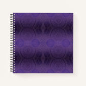 aanvaarding | Violet Medallions Meditatie Notitieboek (Voorkant)