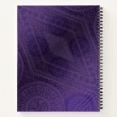 aanvaarding | Violet Medallions Meditatie Notitieboek (Achterkant)