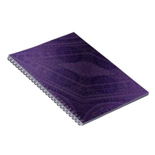 aanvaarding | Violet Medallions Meditatie Notitieboek (Rechterzijde)