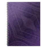 aanvaarding | Violet Medallions Meditatie Notitieboek (Voorkant)