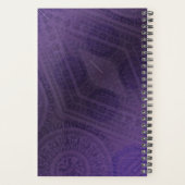 aanvaarding | Violet Medallions Meditatie Planner (Achterkant)