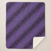 aanvaarding | Violet Medallions Meditatie Sherpa Deken (Voorkant)