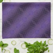 aanvaarding | Violet Medallions Meditatie Theedoek (Gevouwen)