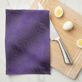 aanvaarding | Violet Medallions Meditatie Theedoek (Quarter Fold)