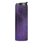 aanvaarding | Violet Medallions Meditatie Thermosbeker (Gedraaid links)