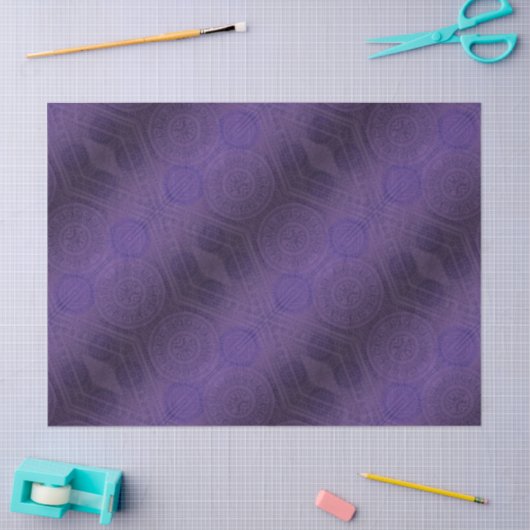 aanvaarding | Violet Medallions Meditatie Tissuepapier (Craft)