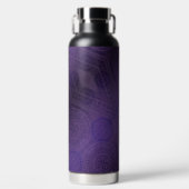 aanvaarding | Violet Medallions Meditatie Waterfles (Voorkant)
