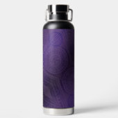 aanvaarding | Violet Medallions Meditatie Waterfles (Achterkant)